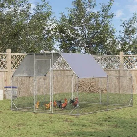 BOXED 10.64M CHICKEN RUN FOR UP TO 12 CHICKENS 