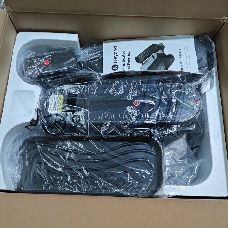 BLISS & BEYOND ELECTRIC SEATED PEDAL EXERCISER – BOXED