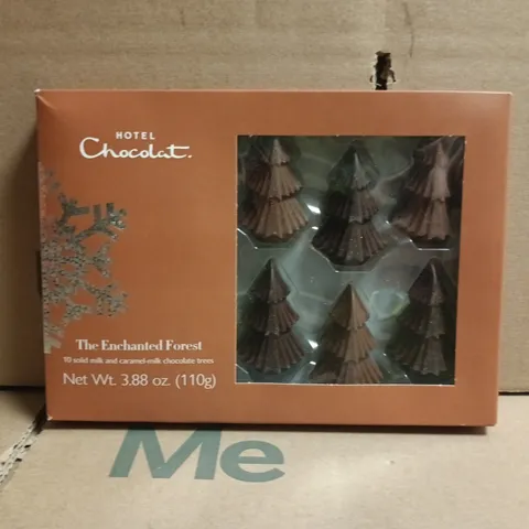 HOTEL CHOCOLAT THE ENCHANTED FOREST SOLID-MILK & CARAMEL-MILK CHOCOLATE TREES