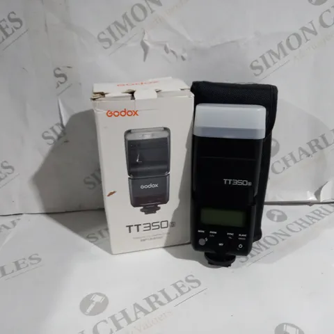BOXED GODOX TT350 CAMERA FLASH
