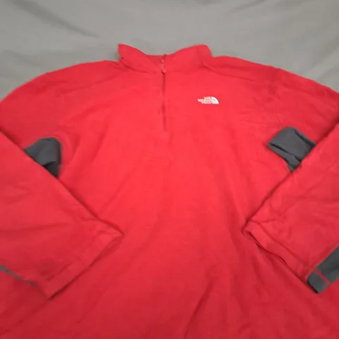 THE NORTH FACE ZIPPED FLEECE SIZE L