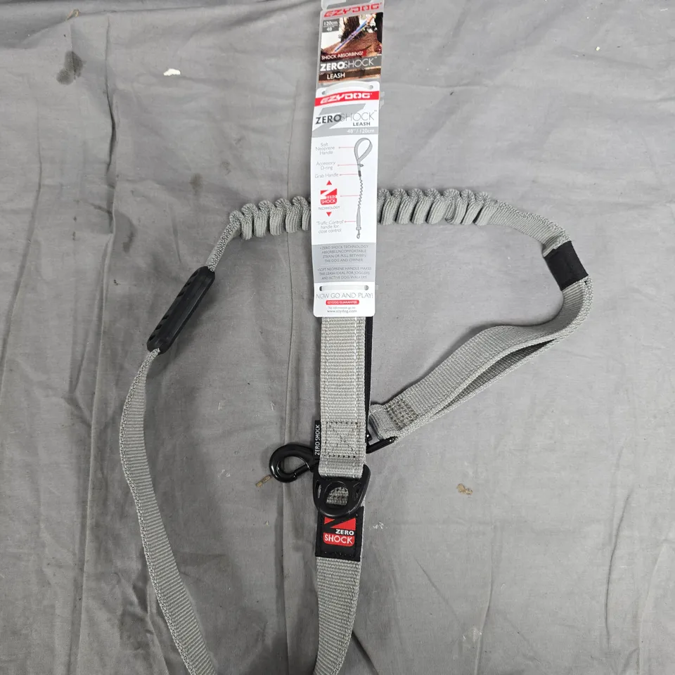 EZYDOG Zero Shock Leash – Dog Walking Lead, Grey