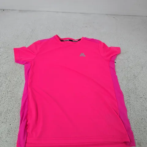 MONTIREX PINK T-SHIRT WITH CHEST LOGO - M/B