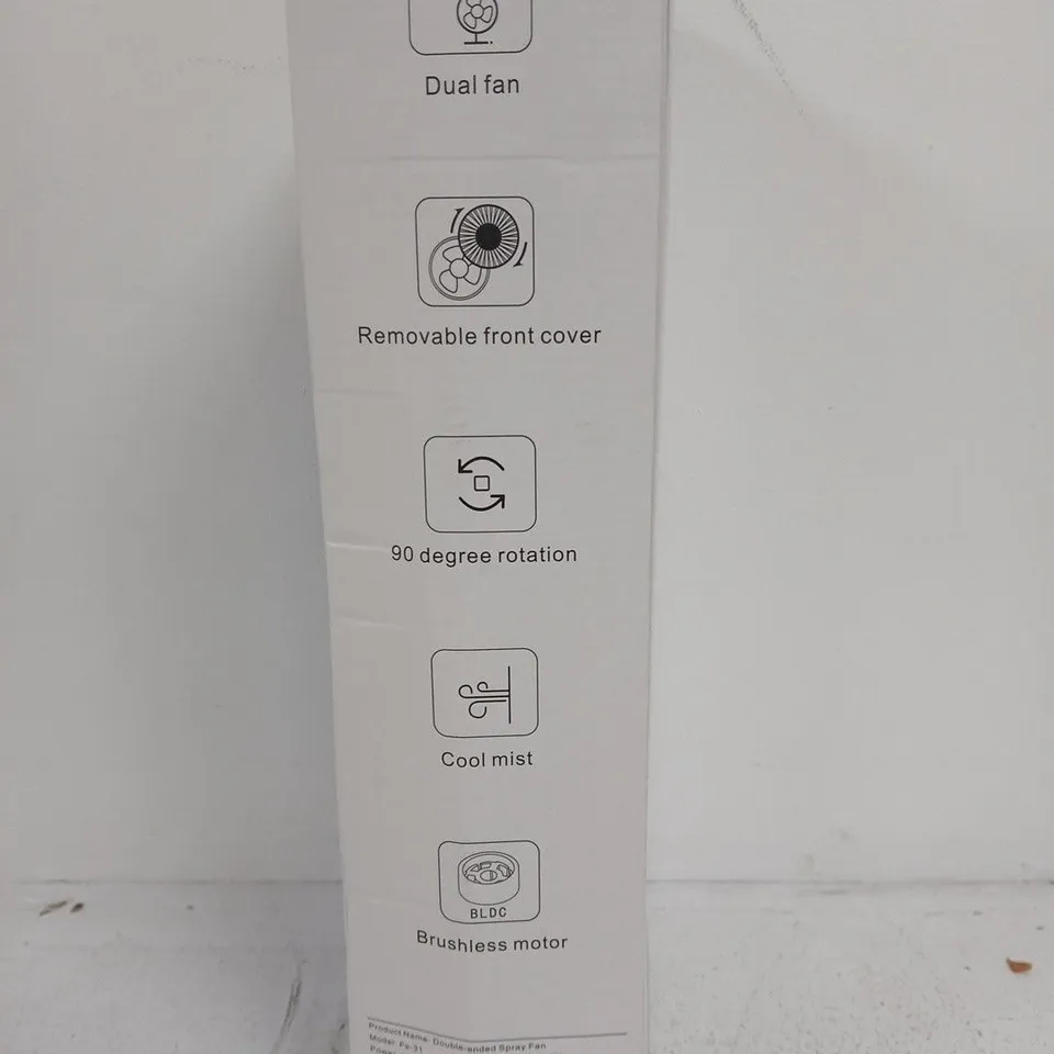 DOUBLE-ENDED SPRAY FAN – BOXED