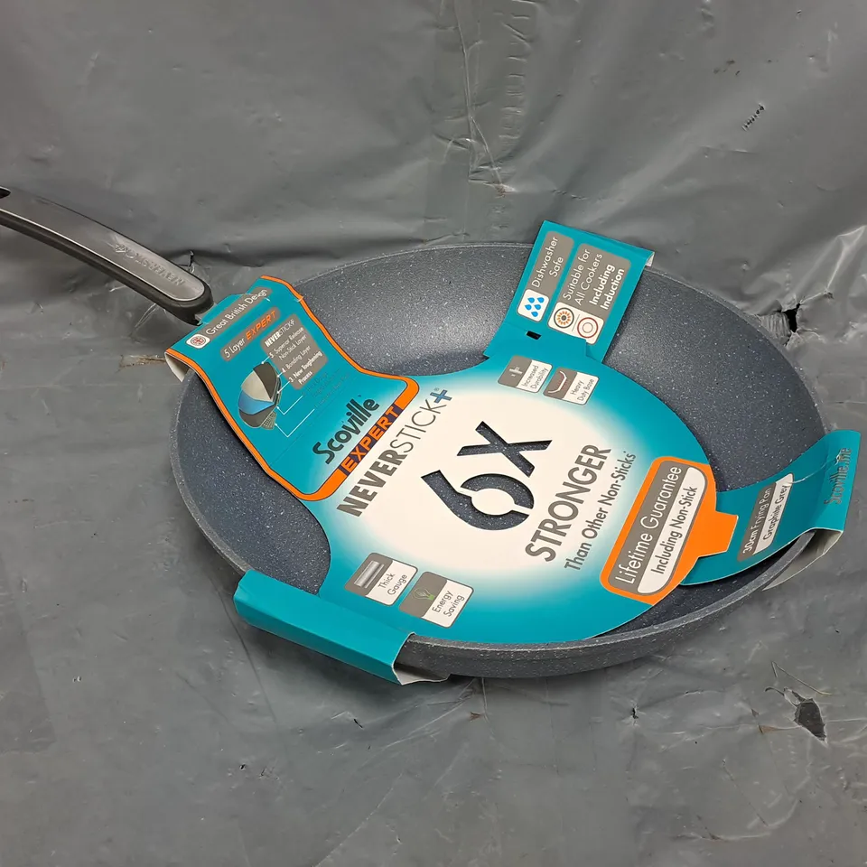 SCOVILLE NEVERSTICK+ 30CM FRYING PAN IN GRAPHITE GREY