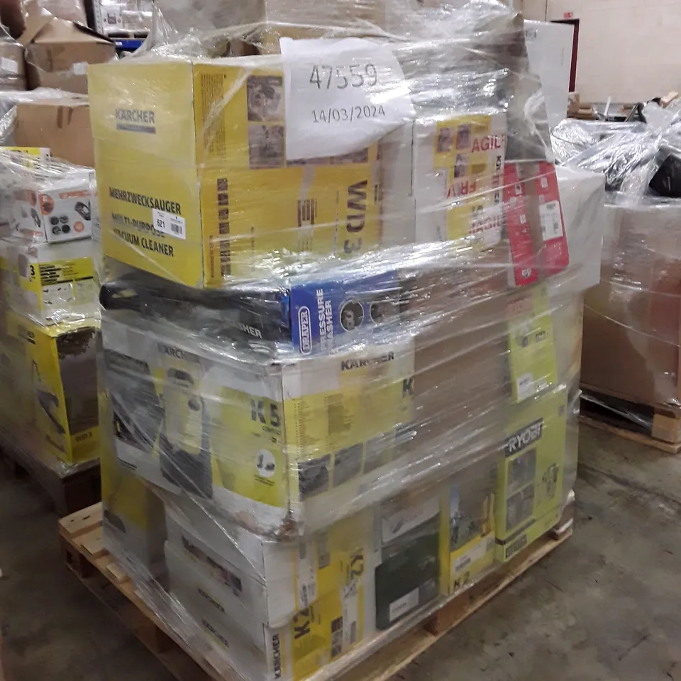 PALLET OF APPROXIMATELY 40 ASSORTED UNPROCESSED RAW RETURNS TO INCLUDE;