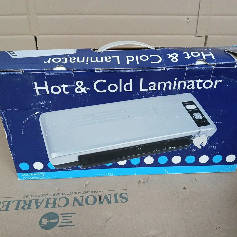 BOXED HOT & COLD LAMINATOR 