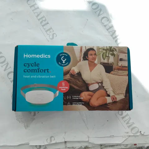 HOMEDICS CYCLE COMFORT HEAT AND VIBRATION BELT