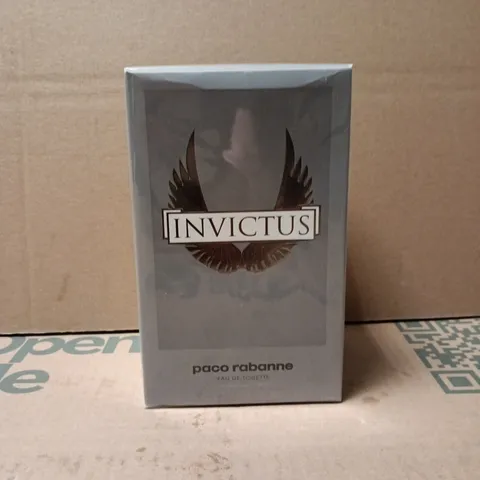 BOXED AND SEALED PACO RABANNE INVICTUS EAU DE TOILETTE 200ML 