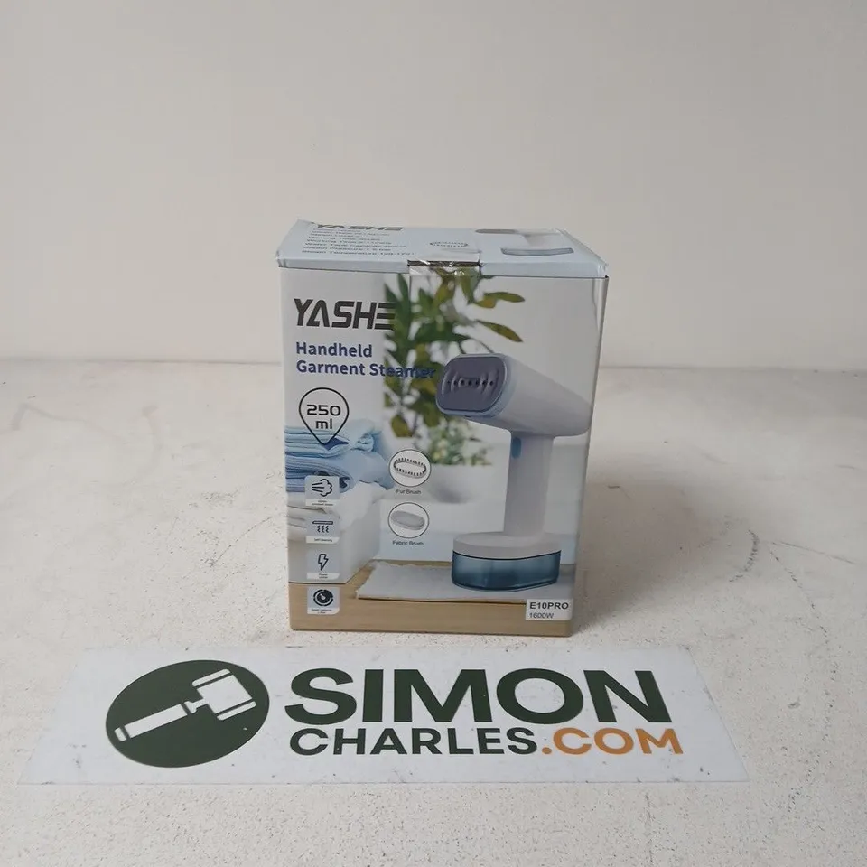 YASHE HANDHELD GARMENT STEAMER – 250 ML, 1600W (E10PRO)