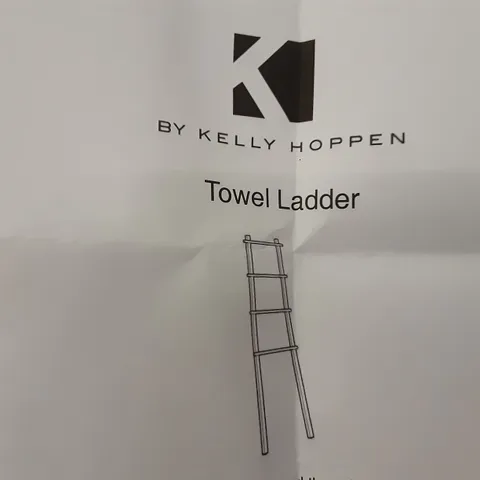 PALLET OF 101 BOXED KELLY HOPPENS TOWEL LADDER