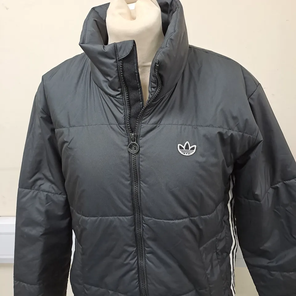 ADIDAS ORIGINAL ZIPPED PADDED COAT SIZE 12