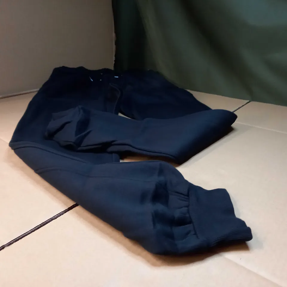 LOUNGE BLACK/LOGO JOGGERS - XL