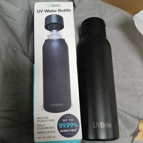UV WATER BOTTLE BY UVBRITE – INSULATED, SELF-CLEANING, 