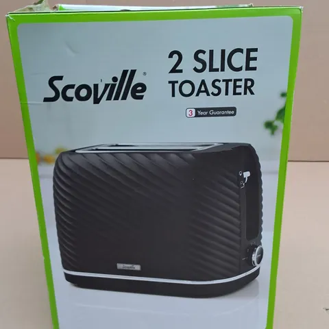 BOXED SCOVILLE 2-SLICE TOASTER