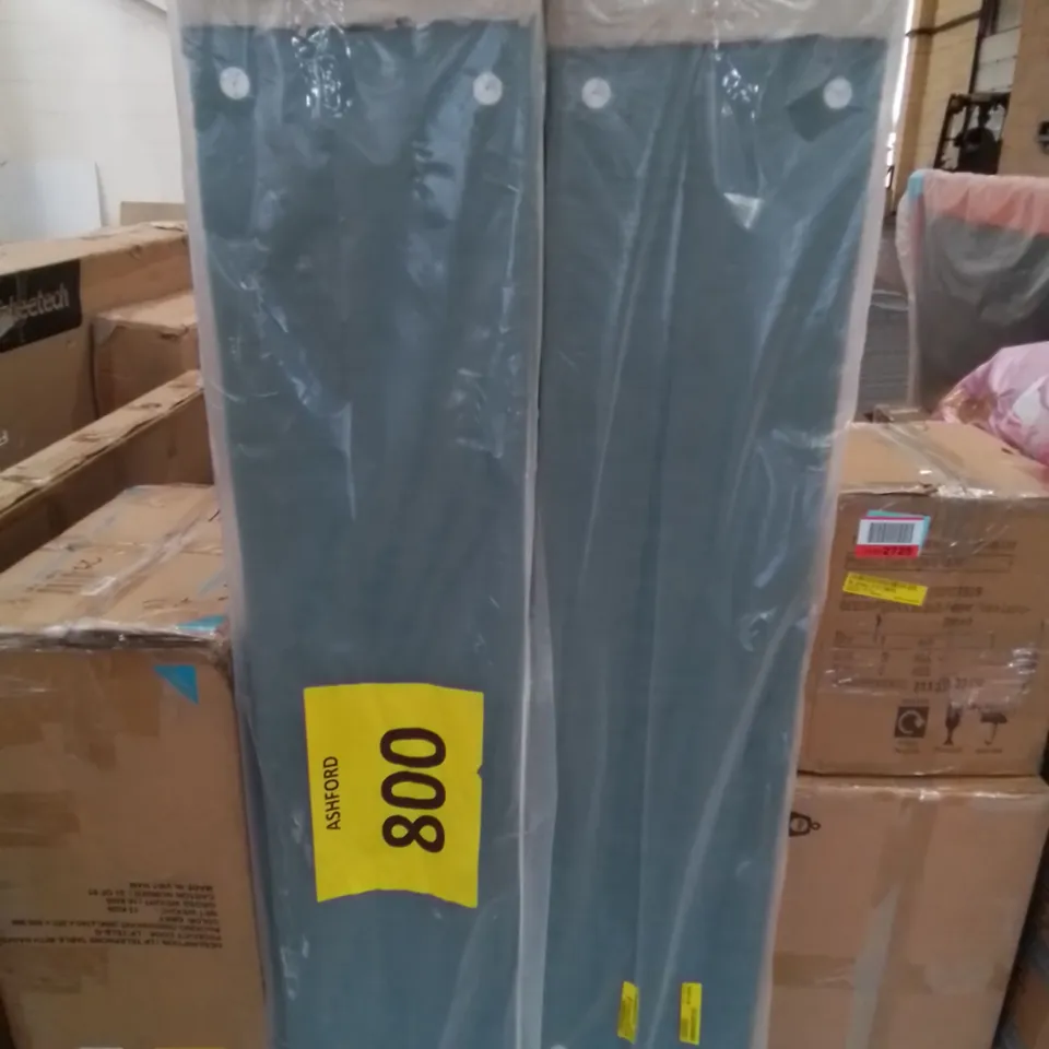 SEALED CANADICE DIVAN BASES IN LINEN DUCK EGG BLUE // SIZE: KING (2 BOXES)