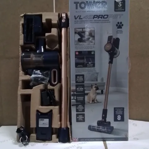 BOXED TOWER VL45 PRO PET VACUUM CLEANER