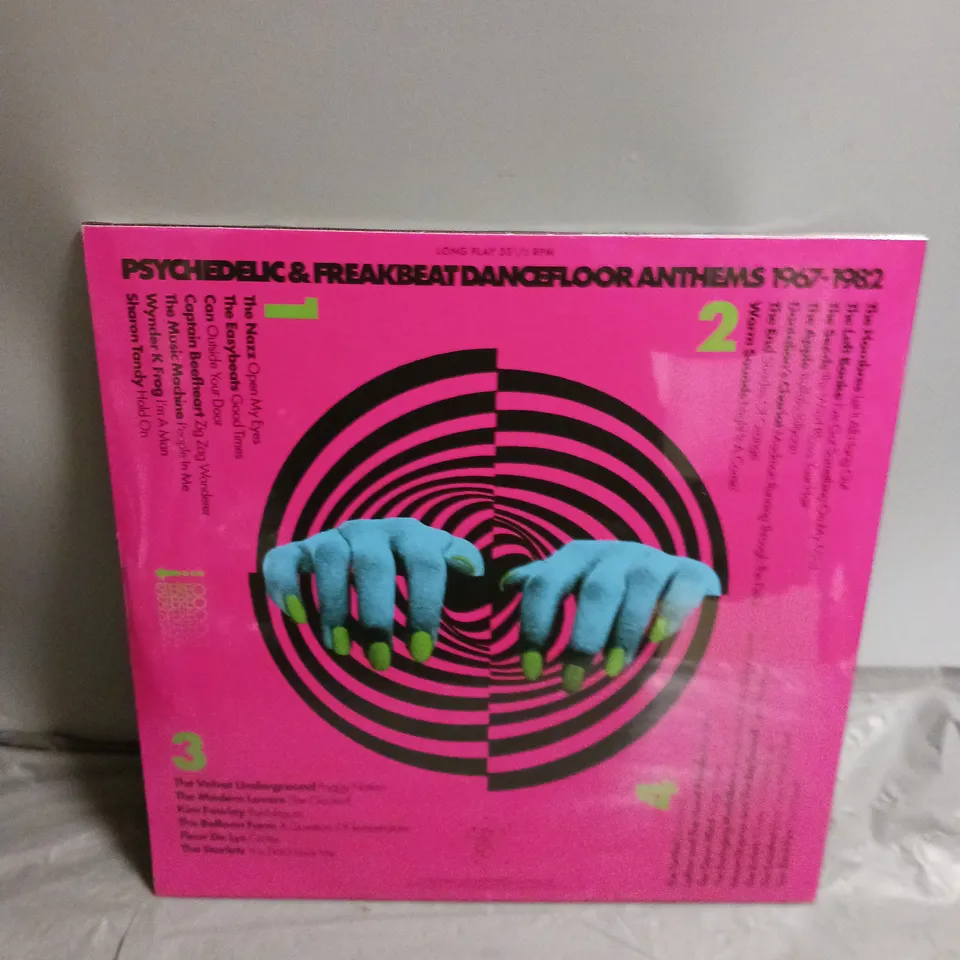 WEIRD SCENES FROM THE HANGOUT (PSYCHEDELIC & FREAKBEAT DANCEFLOOR ANTHEMS 1967-1982) LIMITED DELUXE MARBLE VINYL