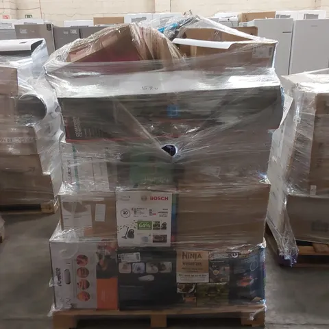 PALLET OF APPROXIMATELY 32 UNPROCESSED RAW RETURN HOUSEHOLD AND ELECTRICAL GOODS TO INCLUDE;