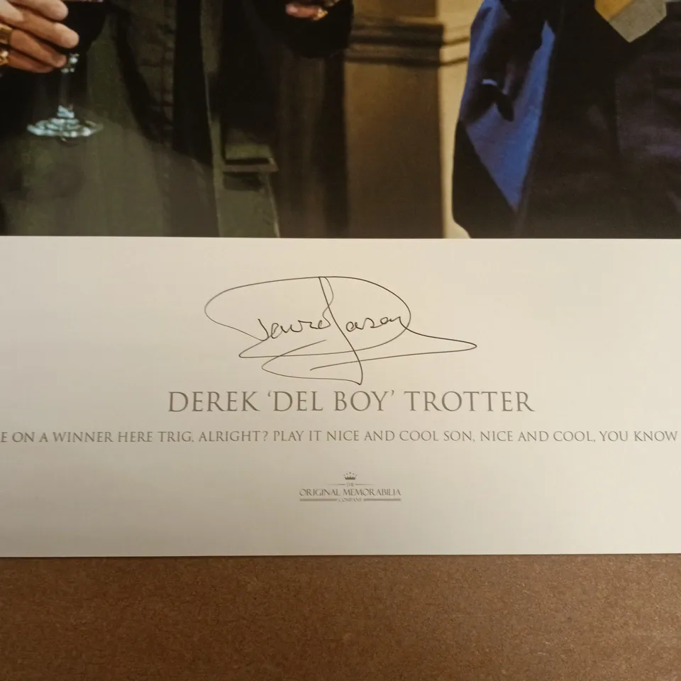 LIMITED EDITION SIGNED ONLY FOOLS & HORSES ART PRINT