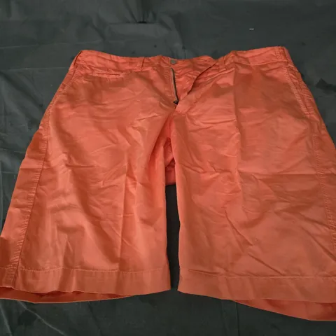 NIGEL CURTISS CORAL SHORTS SIZE 38