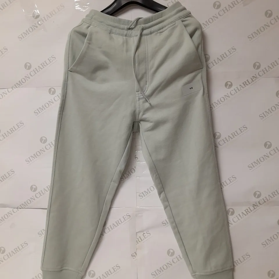 Y-3 CUFFED JOGGER IN PALE BLUE SIZE XS