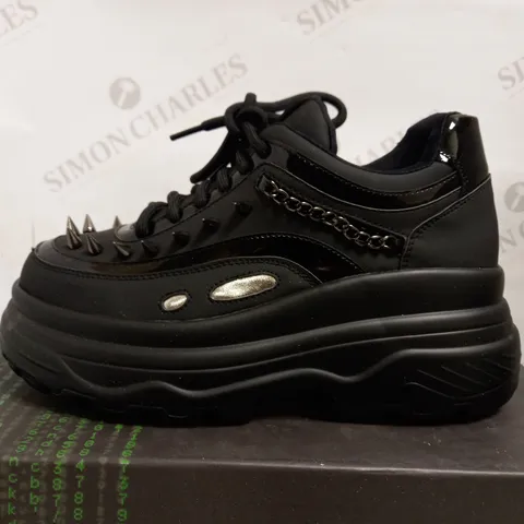 KOI VEGAN SPIKE DETAIL PLATFORM TRAINERS UK SIZE 3