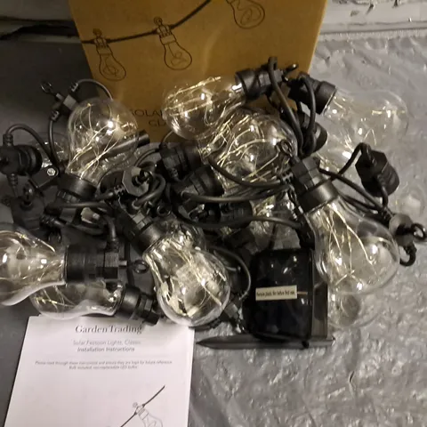 SOLAR FESTOON LIGHTS CLASSIC 20-BULB PACK