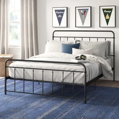 BOXED AANYA BED FRAME - SIZE UNSPECIFIED 