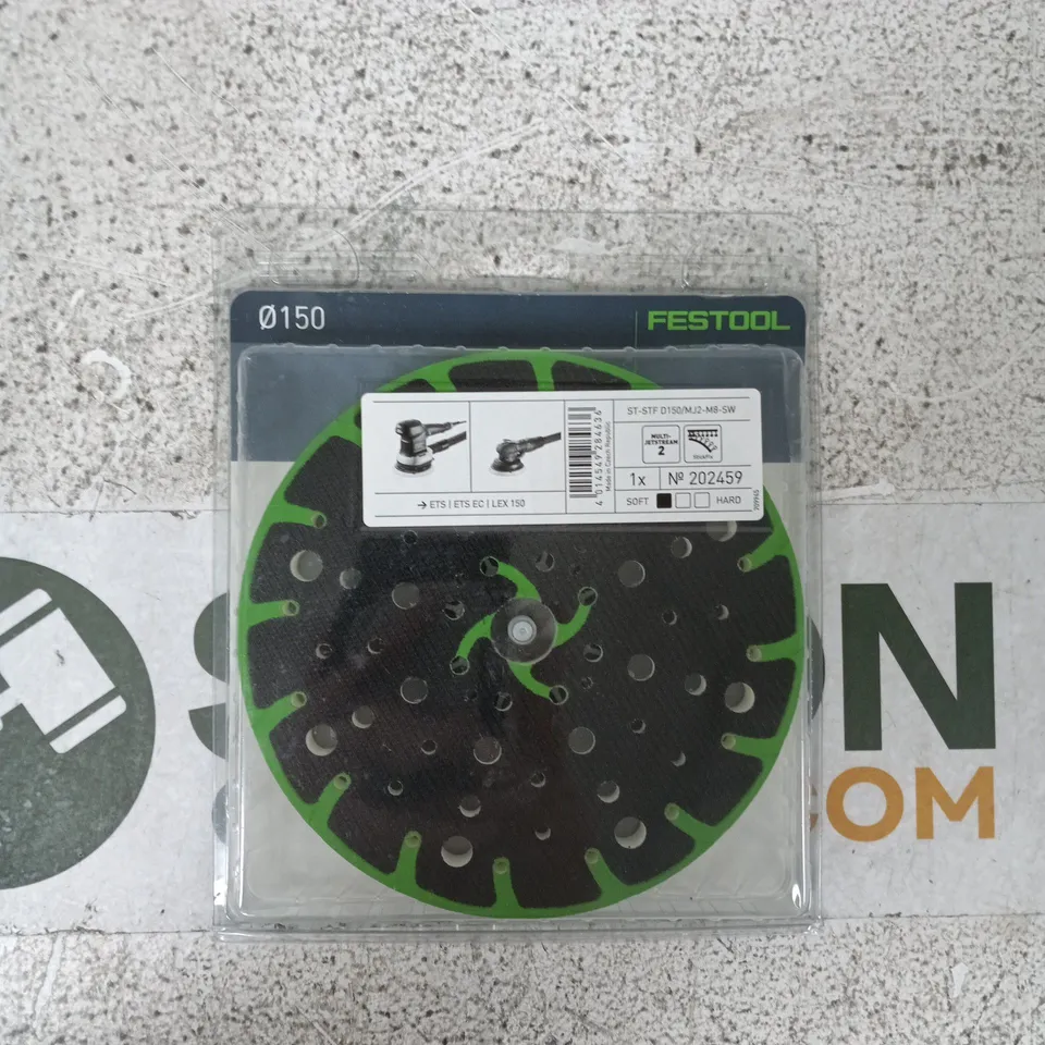 FESTOOL 202459 FUSION-TEC ULTRA-SOFT MULTI-JETSTREAM 2 SANDING PAD 150 MM