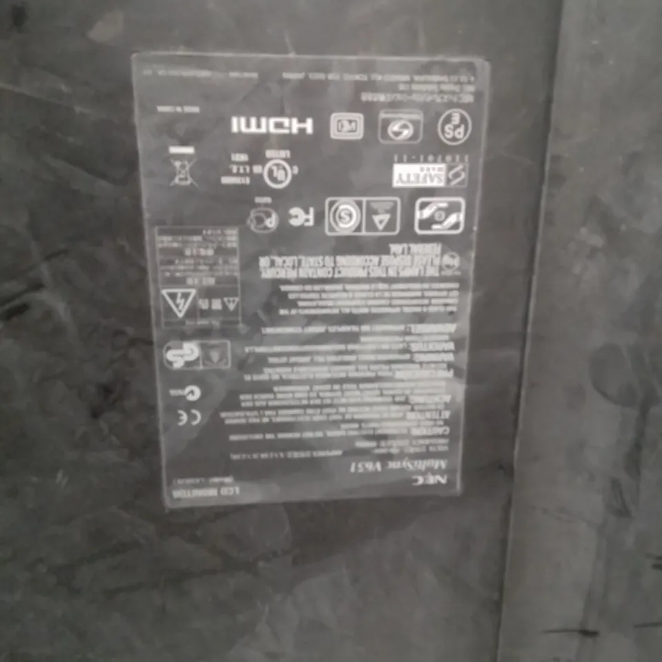 NEC 65" LCD MONITOR V651