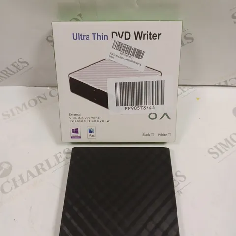 BOXED CB31005 PORTABLE MOBILE EXTERNAL DVD WRITER
