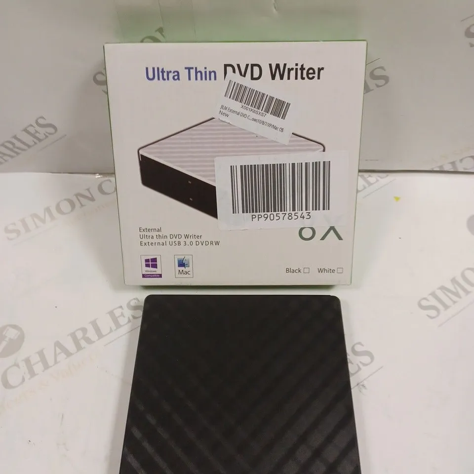 BOXED CB31005 PORTABLE MOBILE EXTERNAL DVD WRITER 