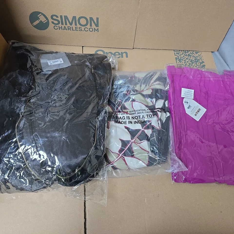 LARGE QUANTITY OF ASSORTED CLOTHING ITEMS IN VARIOUS SIZES  - COLLECTION ONLY