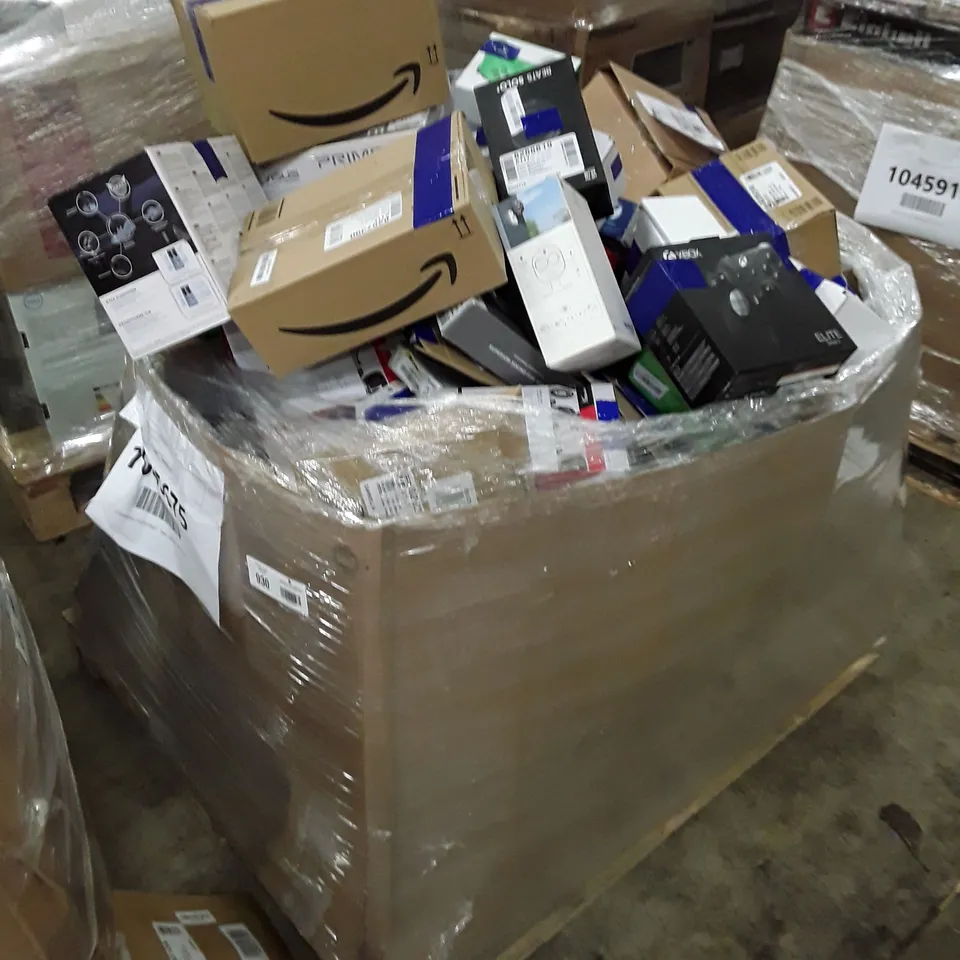 PALLET OF APPROXIMATELY 215 ASSORTED UNPROCESSED RAW RETURNS TO INCLUDE;