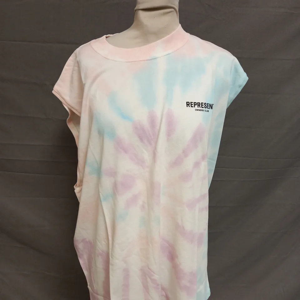 REPRESENT OWNERS CLUB TANK TIE DYE - LARGE