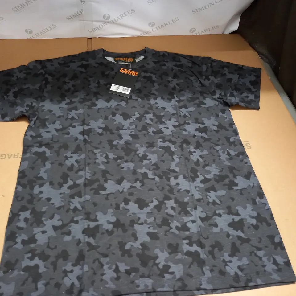 GAME NIGHT CAMO T-SHIRT - XXL