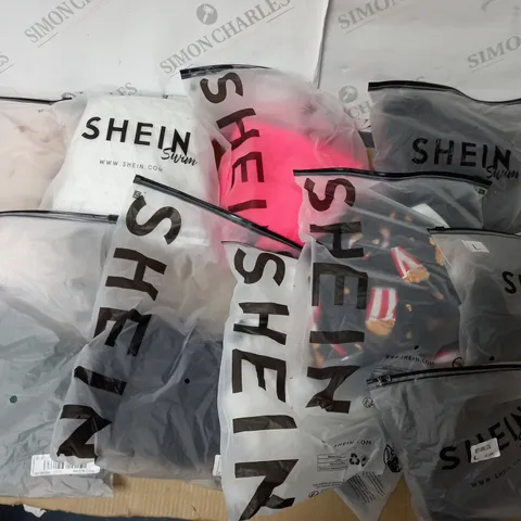 LOT OF APPROXIMATELY 28 ASSORTED BAGGED SHEIN CLOTHING ITEMS - VARIOUS SIZES