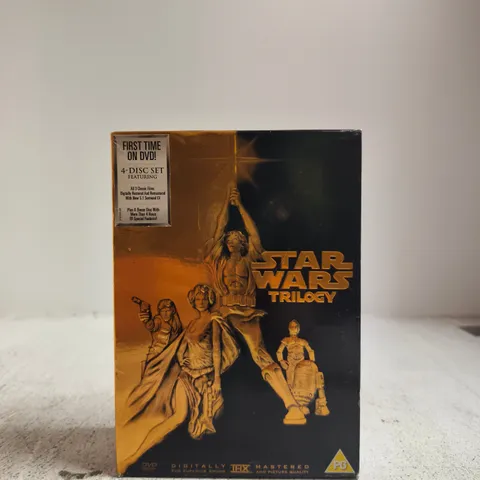 STAR WARS TRILOGY DVD BOX SET – 4-DISC EDITION