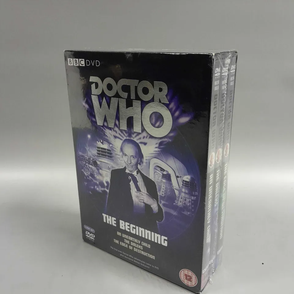 SEALED DOCTOR WHO THE BEGINNING DVD SET 