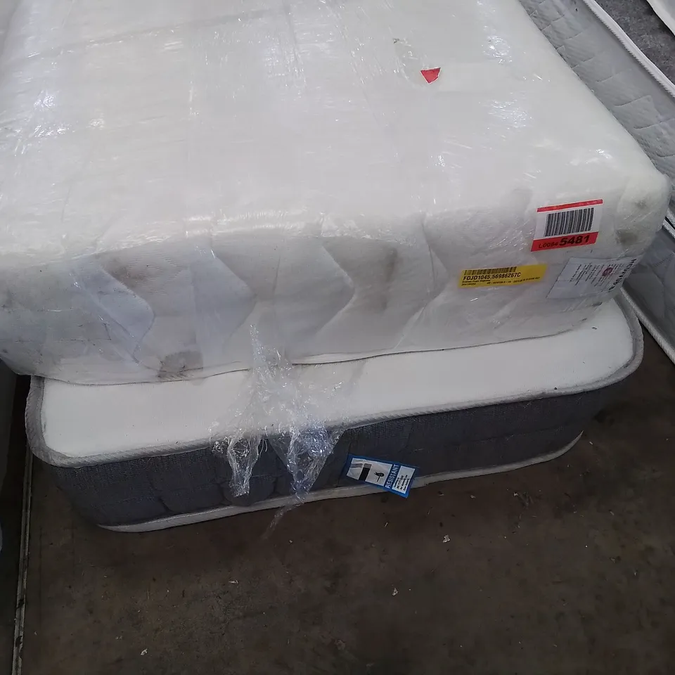 TWO UNBAGGED 2'6" SINGLE MATTRESSES