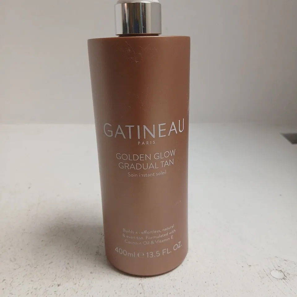 GATINEAU PARIS GOLDEN GLOW GRADUAL TAN SELF-TANNING LOTION 400ML