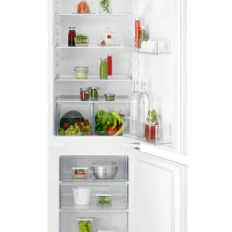 AEG NSC6N18ZES 6000 TWINTECH® INTEGRATED FROST FREE FRIDGE FREEZER 177.2 CM