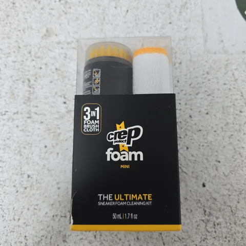 CREP PROTECT SNEAKER FOAM CLEANING KIT β 3-IN-1 (50 ML) β THE ULTIMATE