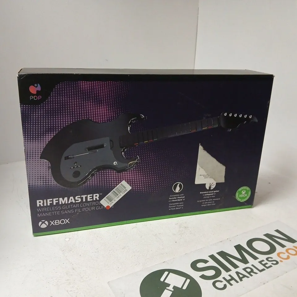 PDP RIFFMASTER WIRELESS GUITAR CONTROLLER FOR XBOX