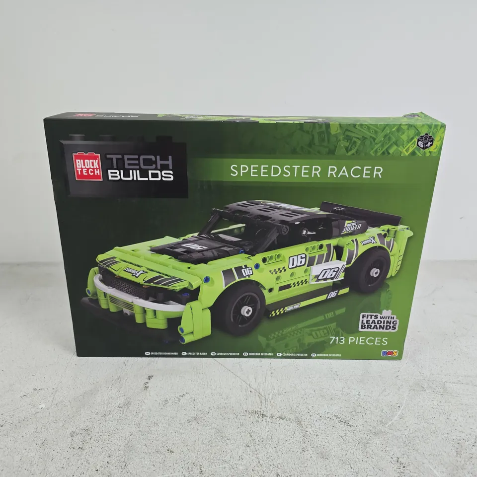 BOXED BLOCK TECH BUILDS SPEEDSTER RACER