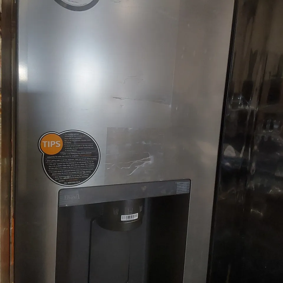 LG INSTAVIEW GSGV81PYLL AMERICAN-STYLE SMART FRIDGE FREEZER - PRIME SILVER