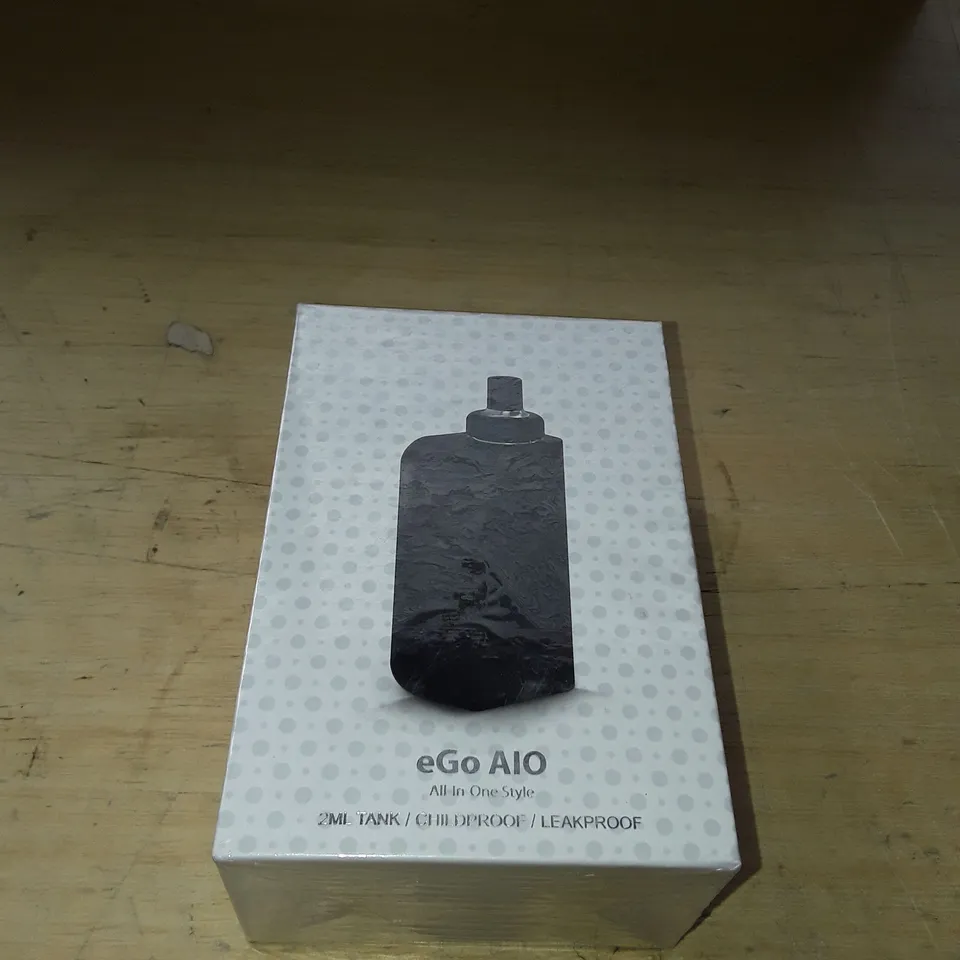 BOXED/SEALED JOYETECH EGO AIO KIT- BLACK/BLACK