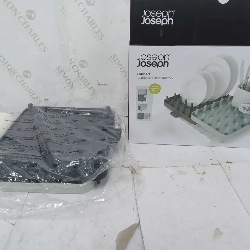 BOXED JOSEPH JOSEPH CONNECT 3 PIECE DISHRACK 