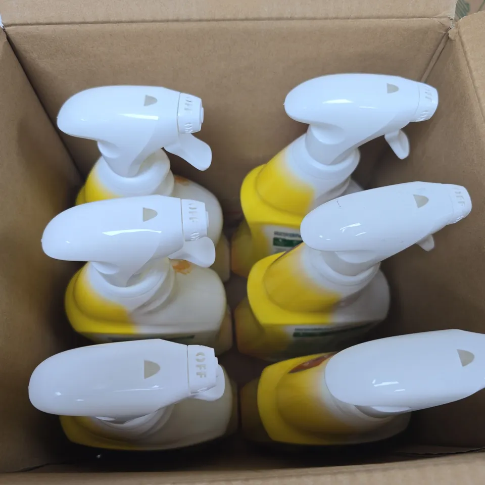6 DETTOL ANTIBACTERIAL MULTI PURPOSE CLEANER SPARKLING LEMON & LIME BURST (1L) - COLLECTION ONLY